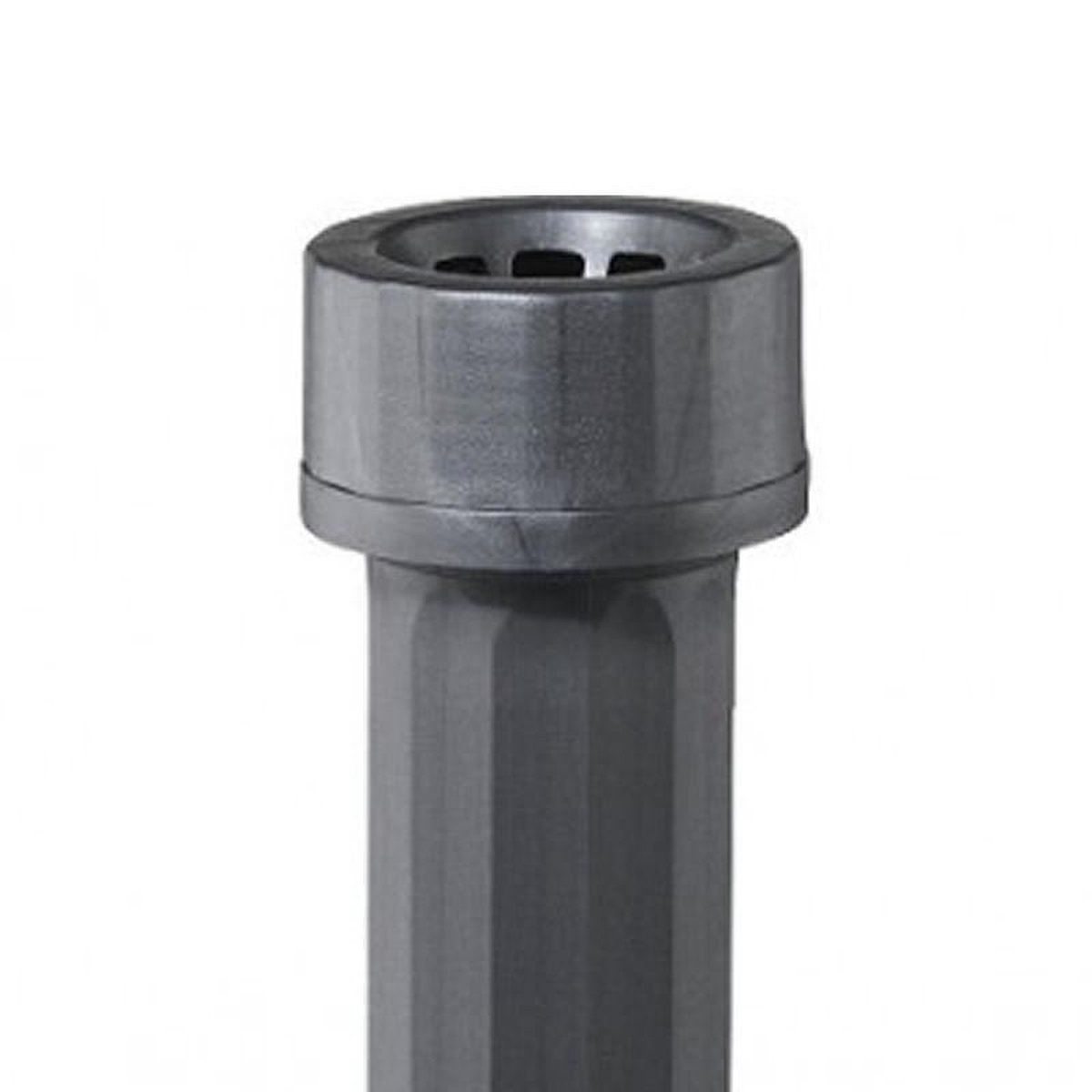 Parasol Gemini Zwart Ø300 cm | Inclusief Parasolvoet 25 kg