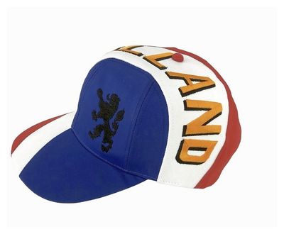 Pet Rood/wit/blauw Cap Holland - Feestartikelen voor EK/WK Voetbal 1033474