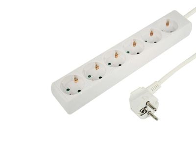 Contactdoos - 6 - 1.5 meter - Wit 1044112