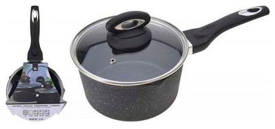 Steelpan met Deksel - Aluminium - 18 cm 1070177