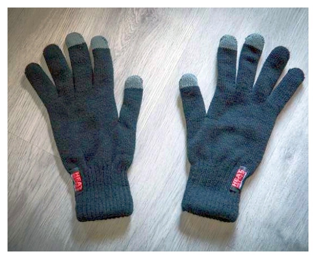 HEAT KEEPER Nvt Heren Touchscreen handschoenen Zwart Maat l