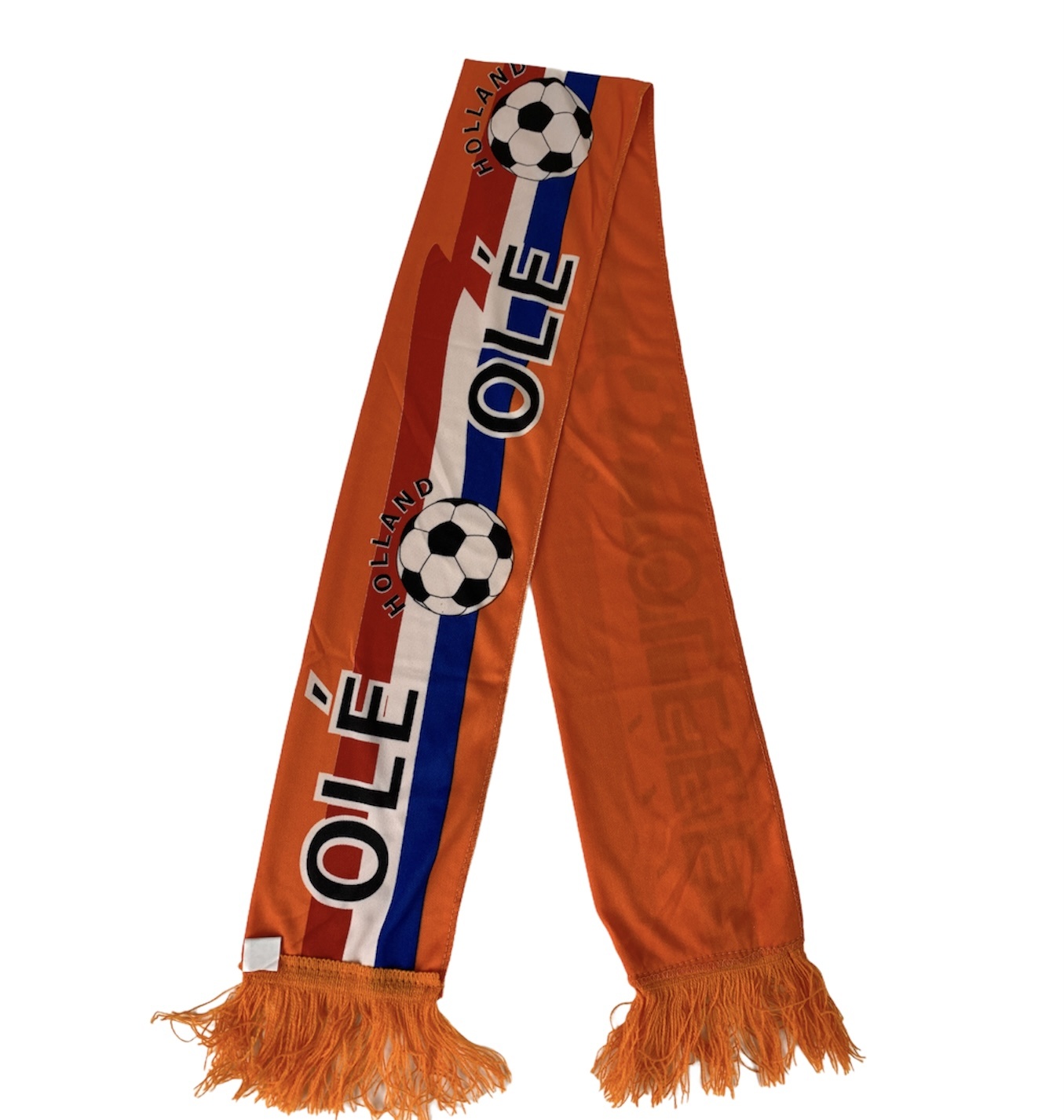 Oranje Sjaal EK/WK Voetbal - lengte 140 cm