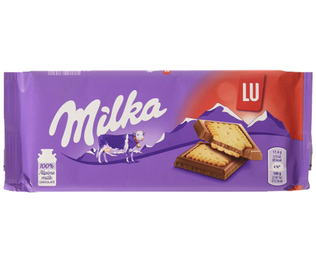 Voordeelverpakking Snoepgoed - 6 repen Milka chocoladereep LU á 87 gram