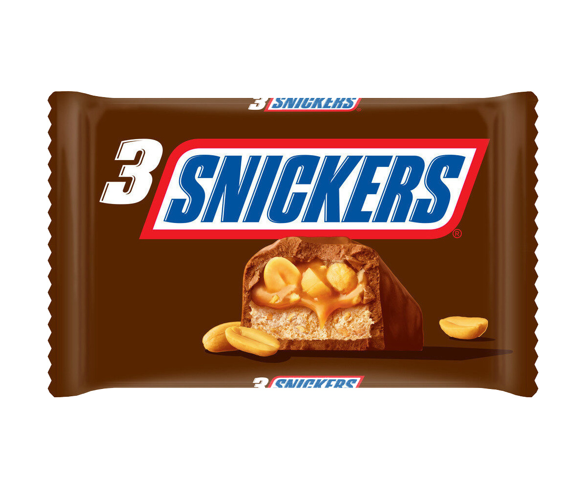 Voordeelverpakking Snoepgoed - 6 x 3-pack Snickers á 150 gram