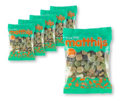 Voordeelverpakking Snoepgoed - 6 zakken Matthijs Hoestmelange á 400 gram 1081620
