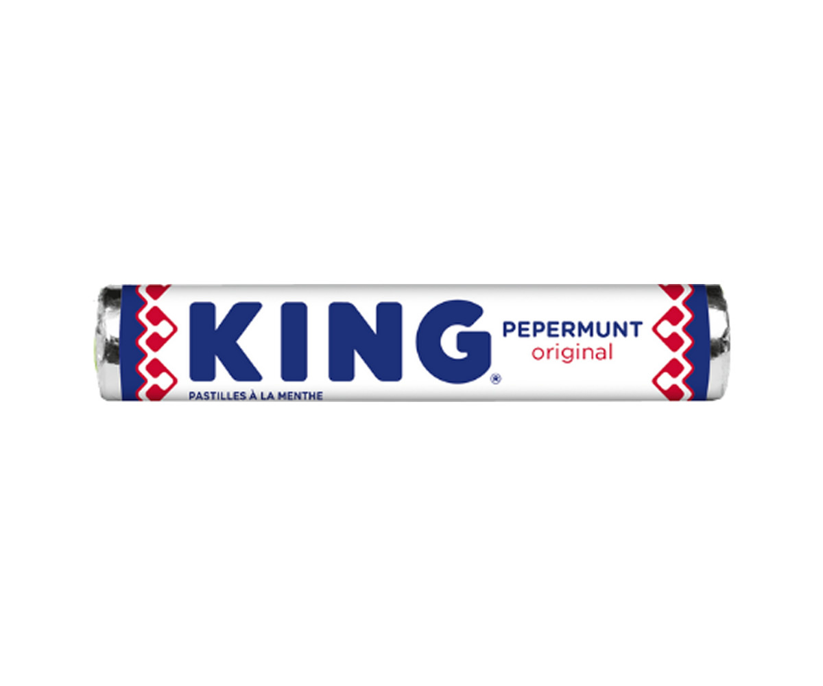 Voordeelverpakking Snoepgoed - 6 x 4-pack King Pepermunt Original á 44 gram per rol