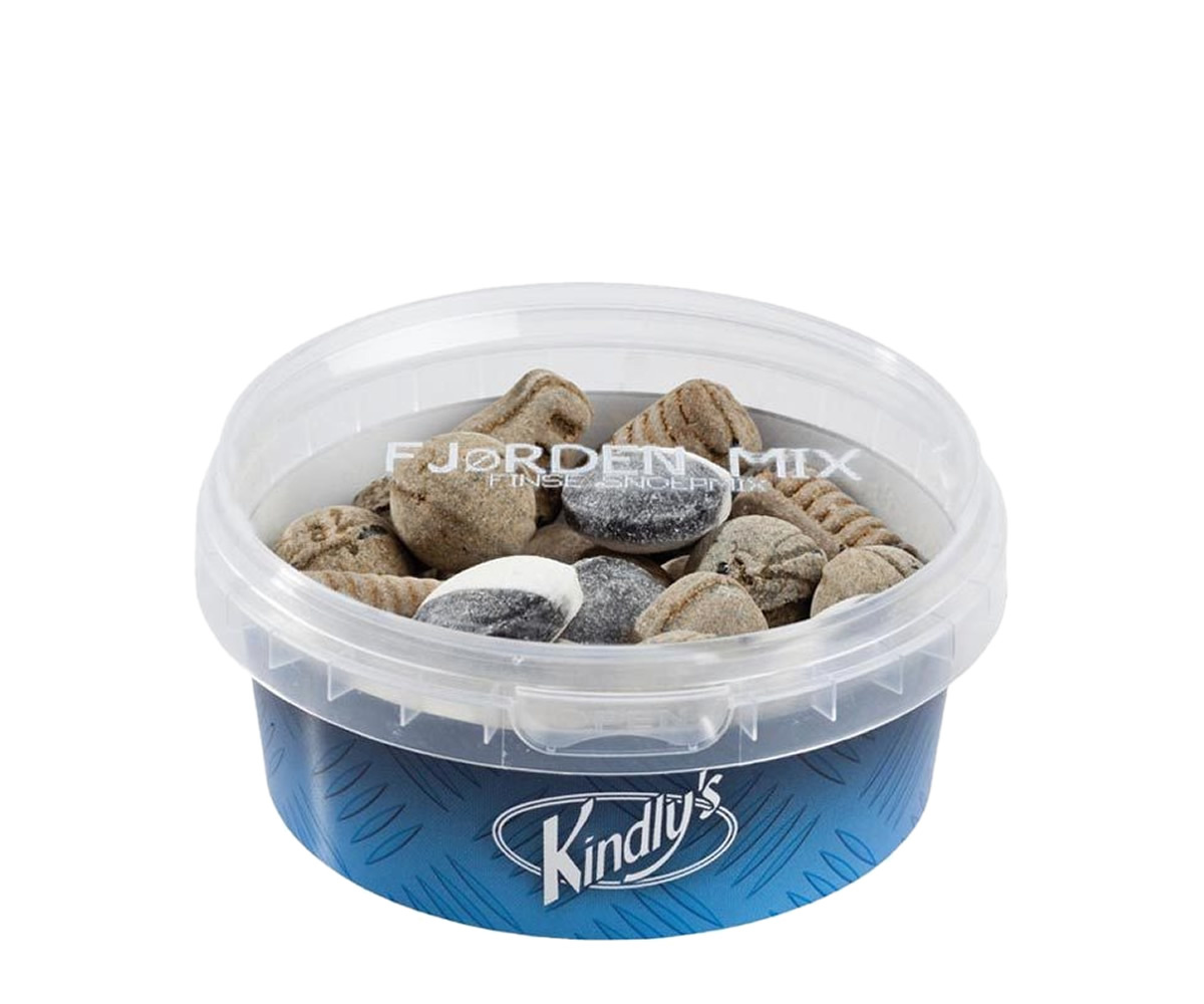 Voordeelverpakking Snoepgoed - 6 potjes Kindlys Bakje Fjorden Mix á 120 gram
