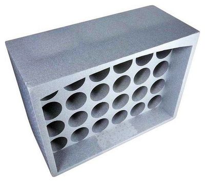 Flessen Rek voor 24 flessen - Isolerend - licht polystyreen - stapelbaar - 67x50x 29.5cm - max 74KG 1080356