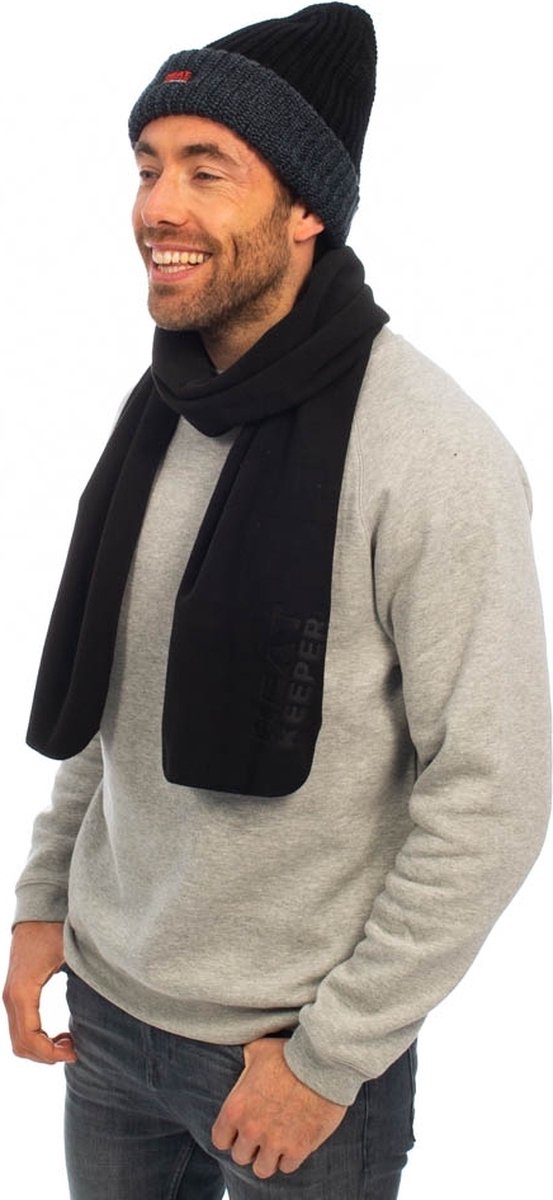 Heat Keeper Muts Gebreid - Kleur Zwart - - One size