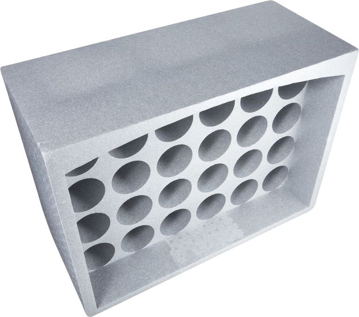 Flessen Rek voor 24 flessen - Stapelbaar 67 x 29,5 x 50 cm
