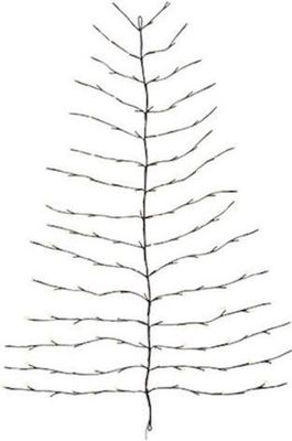Countryfield LED-boom Kerstboom van LED-verlichting voor aan de muur 100 x 120 cm | 136 LED's 1079276