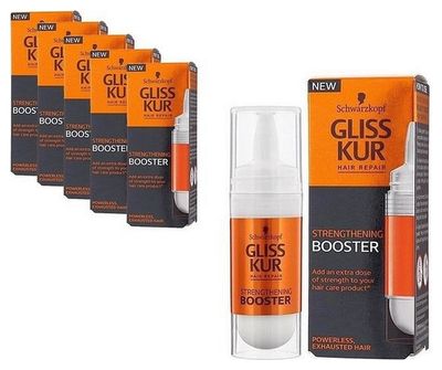 Gliss Kur Haarbooster 6x 15 ml - Voordeelverpakking 1079010