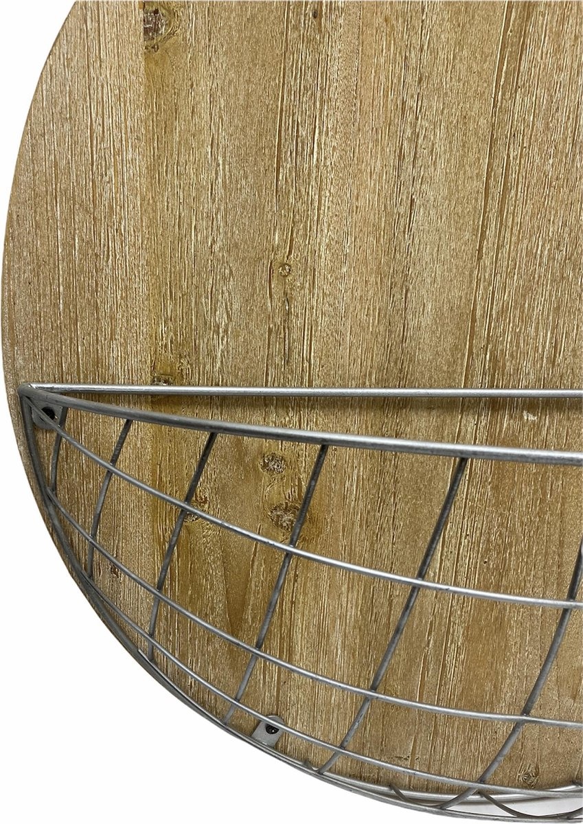 Countryfield Wandplank met Mand |78 x 45 x 20 cm