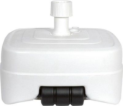 Kunststof Parasolvoet Wit | Vulbaar 45 liter 1077803