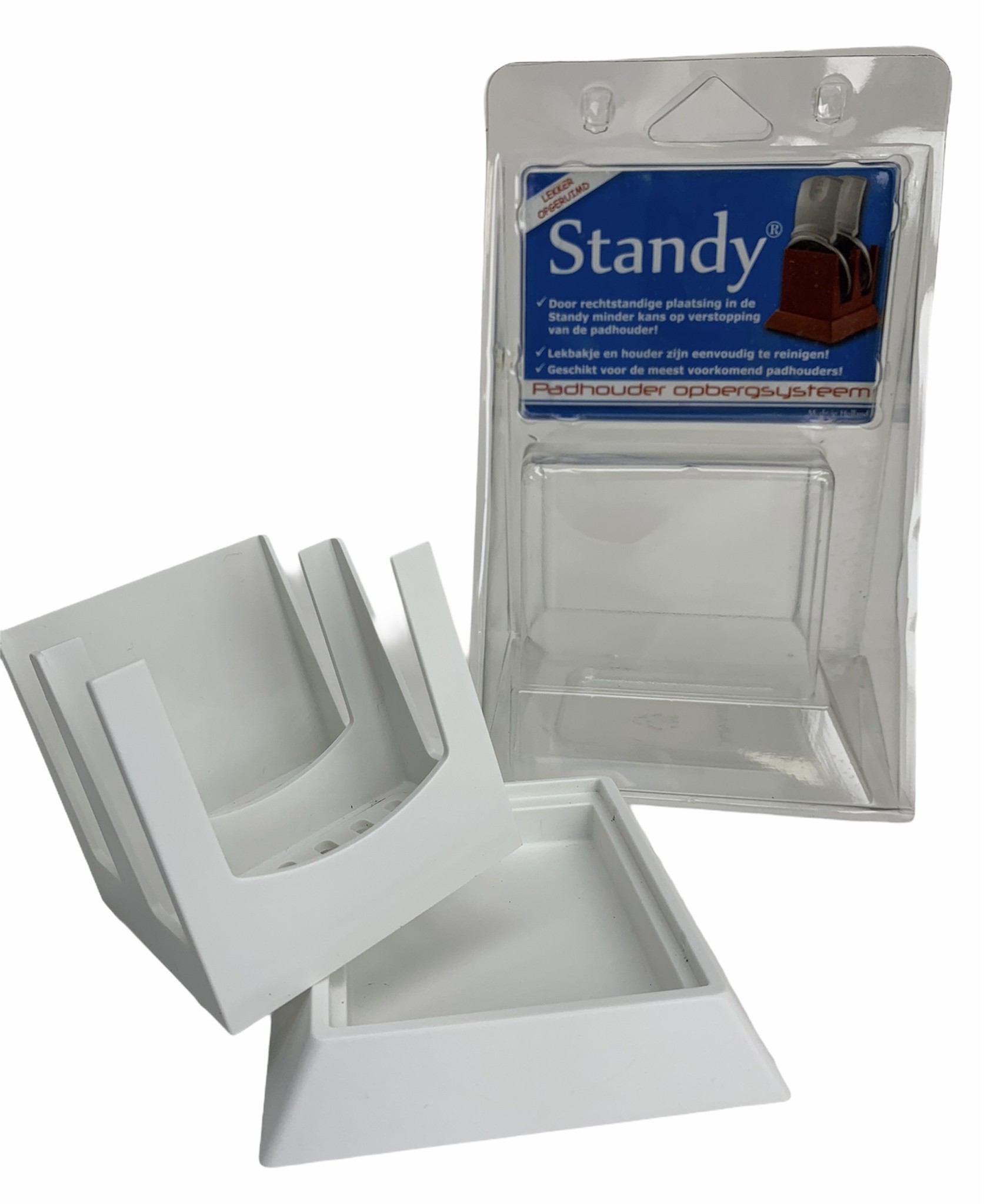 Standy Padhouder opbergsysteem Wit