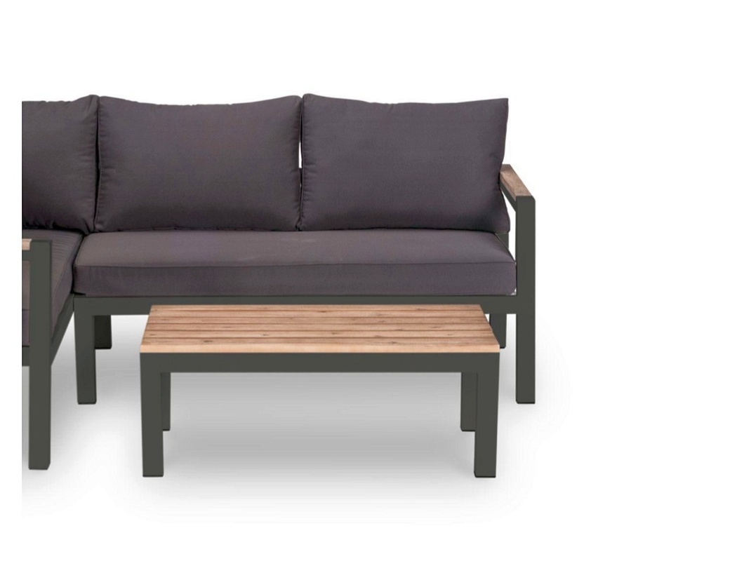 4-persoons Loungeset Firenza | Hoekset incl. acacia houten tafel