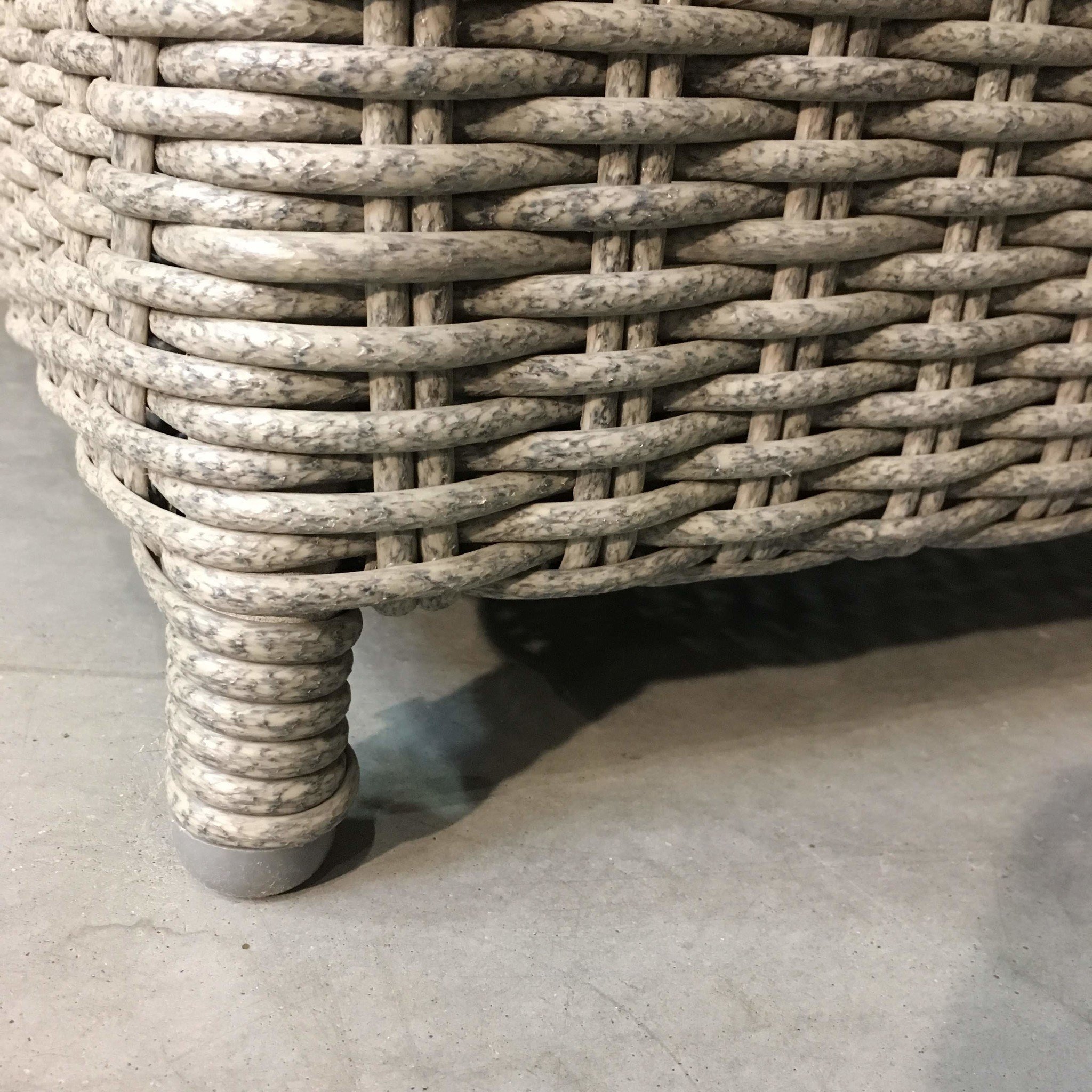 Loungeset / Sofaset Canberry Blended Grey voor 5 personen | met verstelbare rugleuning