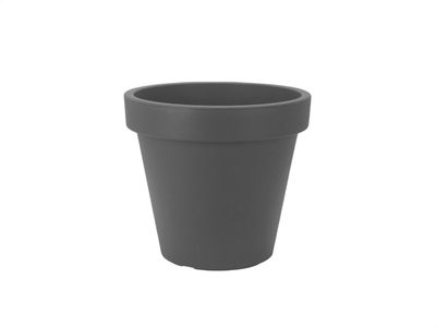 Kunststof Bloempot Antraciet Ø58 cm - Dubbelwandig - Hoogte 52 cm 1085604
