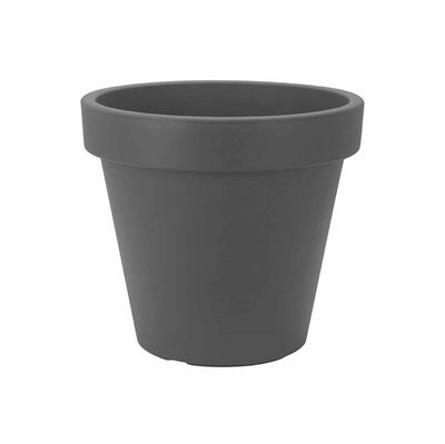 Kunststof Bloempot Antraciet Ø78 cm - Dubbelwandig - Hoogte 67 cm 1085614