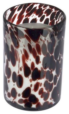 Kaars in glas - Bruin - ⌀15 cm 1084219