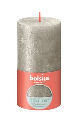 Bolsius Stompkaars Shimmer Champagne - Ø68 mm - Hoogte 13 cm - 60 Branduren 1084102