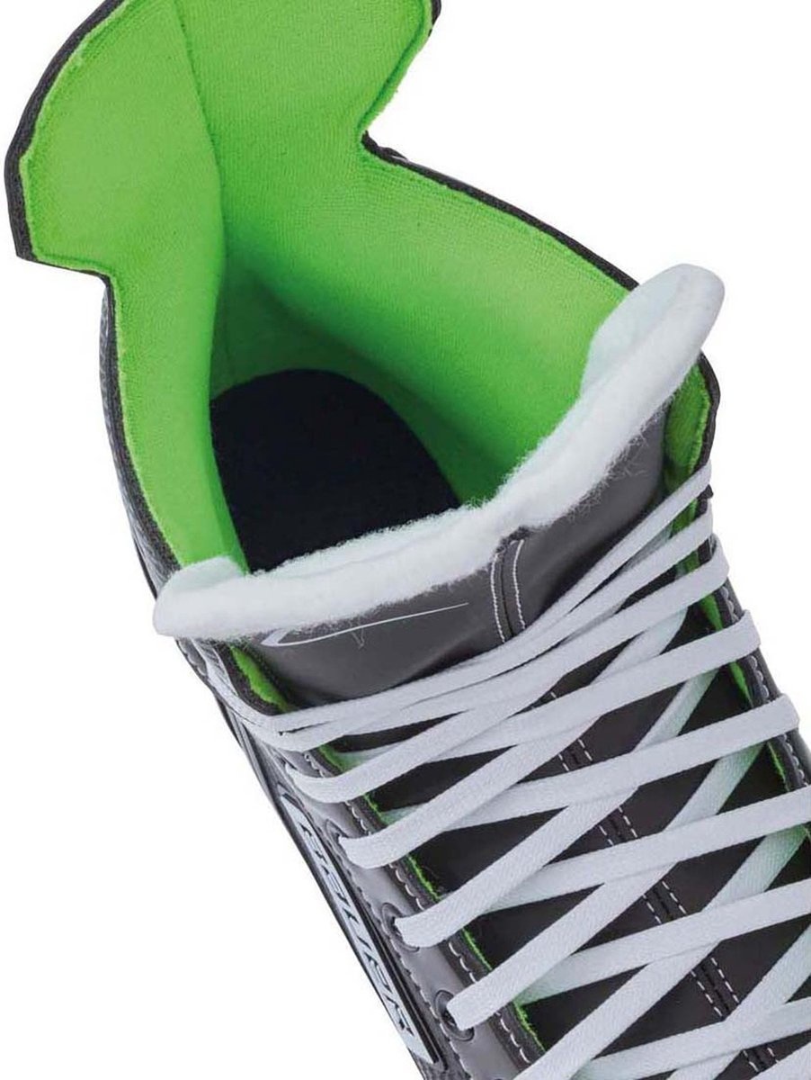 IJshockeyschaatsen Bauer X-LP SR - Zwart/Groen Maat 45