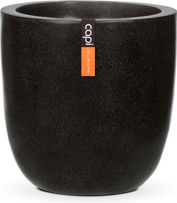 Capi Europe - Bloempot bol 37 x 37 cm - Zwart 1090904