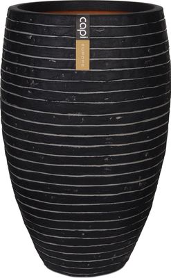 Capi Europe - Vaas elegant deluxe Row NL - 56 x 84 cm - Antraciet 1090928