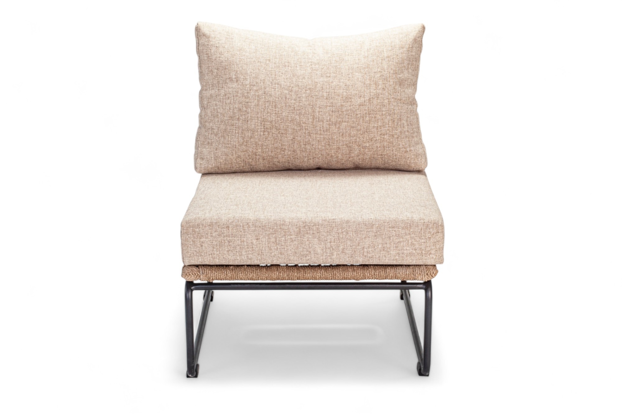 Loungeset / Hoekset Knox Taupe inclusief Hocker