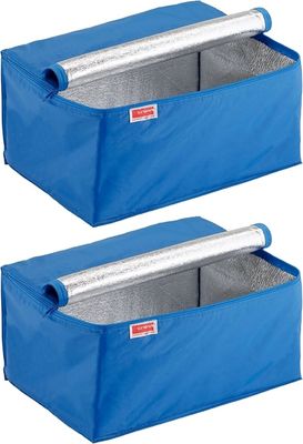 Sunware Square Koeltas Blauw voor vouwkrat 32 liter - Set van 2 stuks 1090053