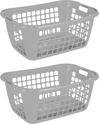 Sunware Basic Wasmand Grijs 65 cm - Set van 2 stuks 1090045