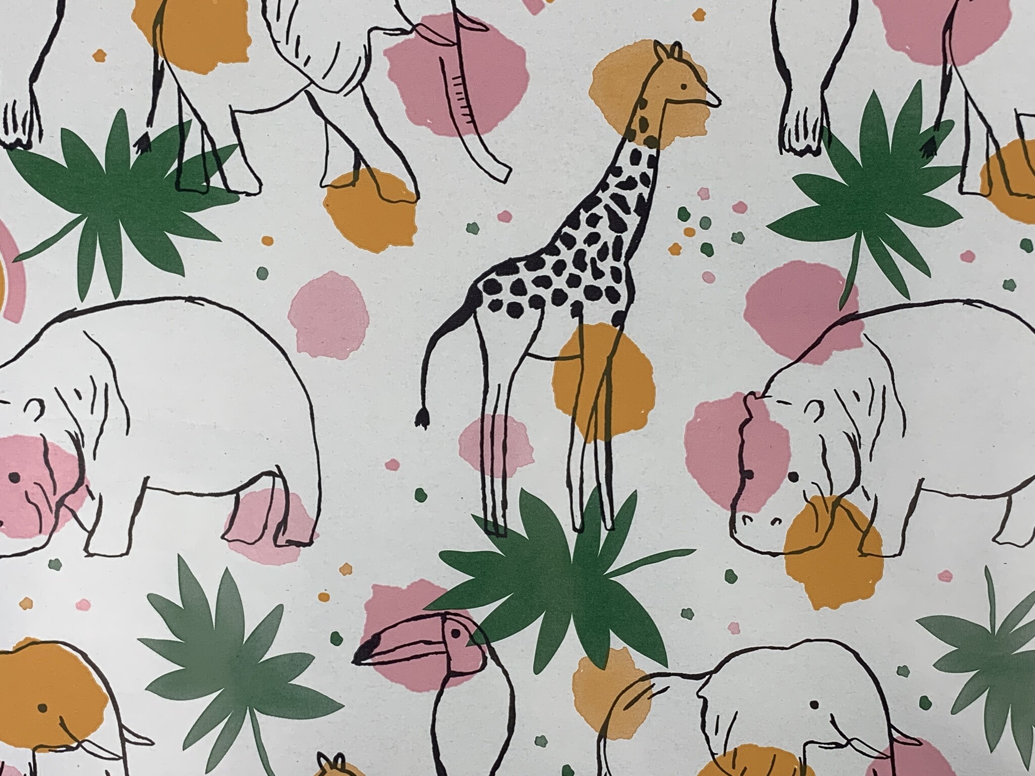 Kadopapier - Inpakpapier - Cadeaupapier 200 x 70 cm Kids - 3 rollen