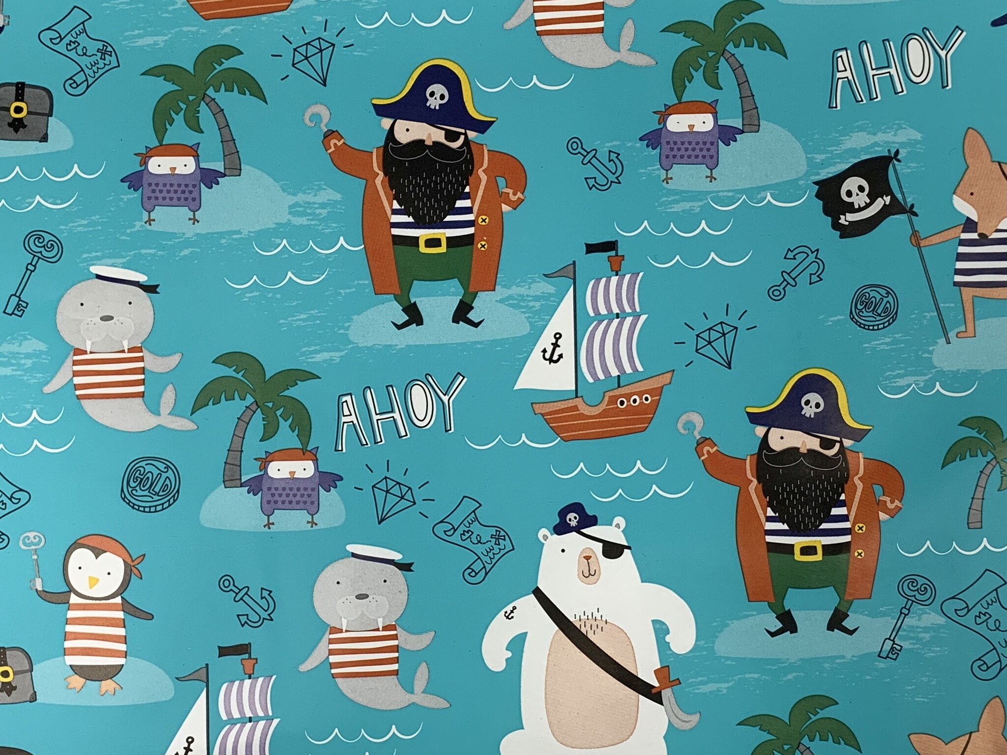 Kadopapier - Inpakpapier - Cadeaupapier 200 x 70 cm Kids - 5 rollen