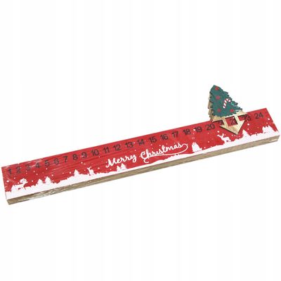 Aftelkalender voor Kerst - 28 cm 1085909