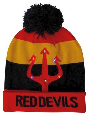 Muts met LED Red Devils - EK/WK Voetbal België 1085689