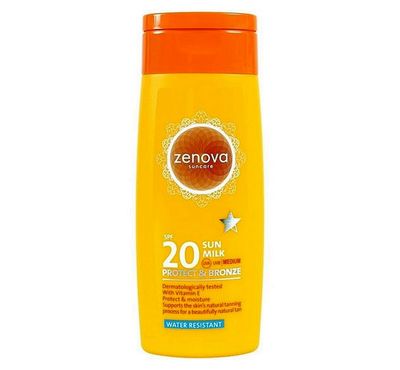 Zenova Suncare - SPF 20 Sun Milk - 200 ml 1086186