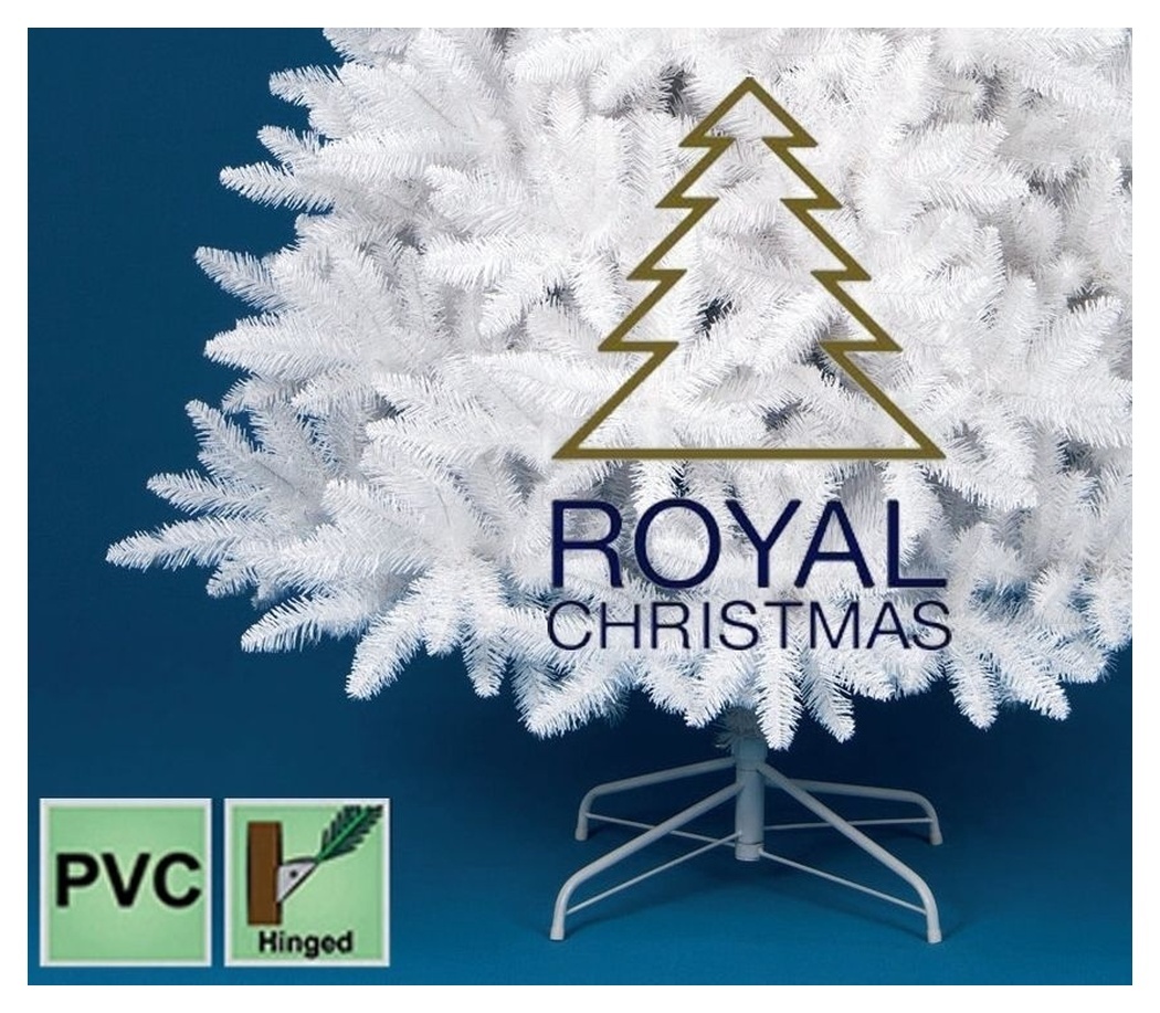 Royal Christmas Witte Kunstkerstboom Washington Promo 150cm