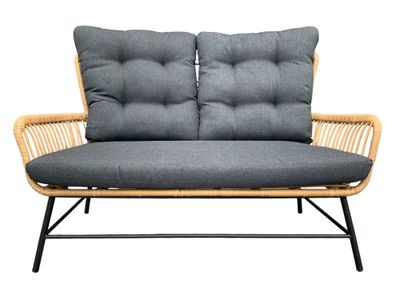 Loungebank Dex Bamboe inclusief kussens 1089936