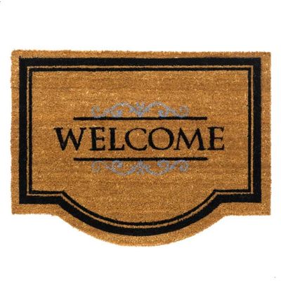 Deurmat Welcome 60 x 80 cm - Kokosmat - Naturel 1091062