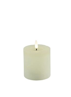 Countryfield LED Stompkaars rustiek 8 cm - Creme 1085037