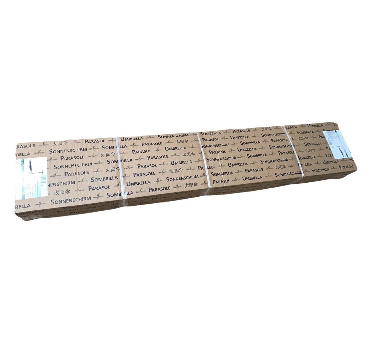 Zweefparasol Libra Grijs 250 x 250 cm - inclusief kruisvoet & hoes Zweefparasol Libra Grijs 250 x 250 cm - inclusief kruisvoet & hoes
