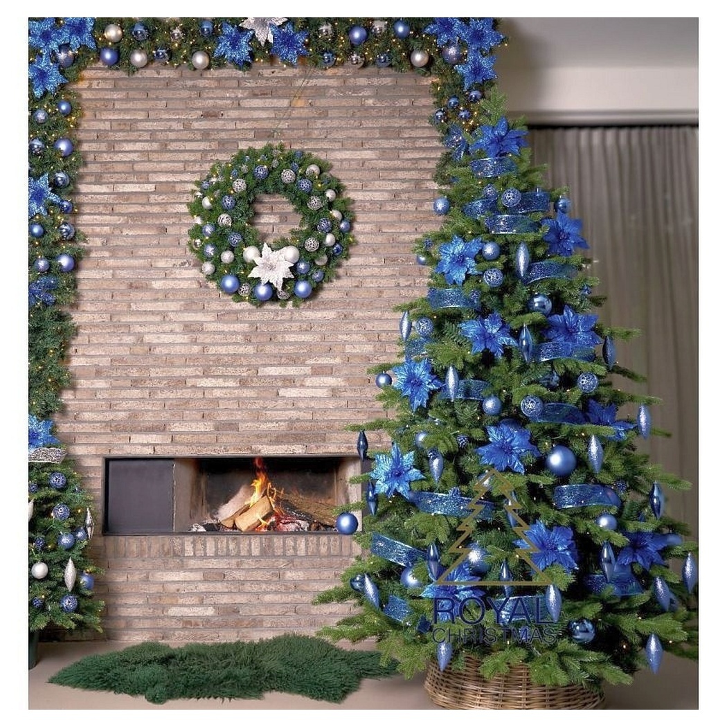 Royal Christmas Kerstkrans Washington Ø90cm | Inclusief LED | Netsnoer Royal Christmas Kerstkrans Washington Ø90cm | Inclusief LED | Netsnoer