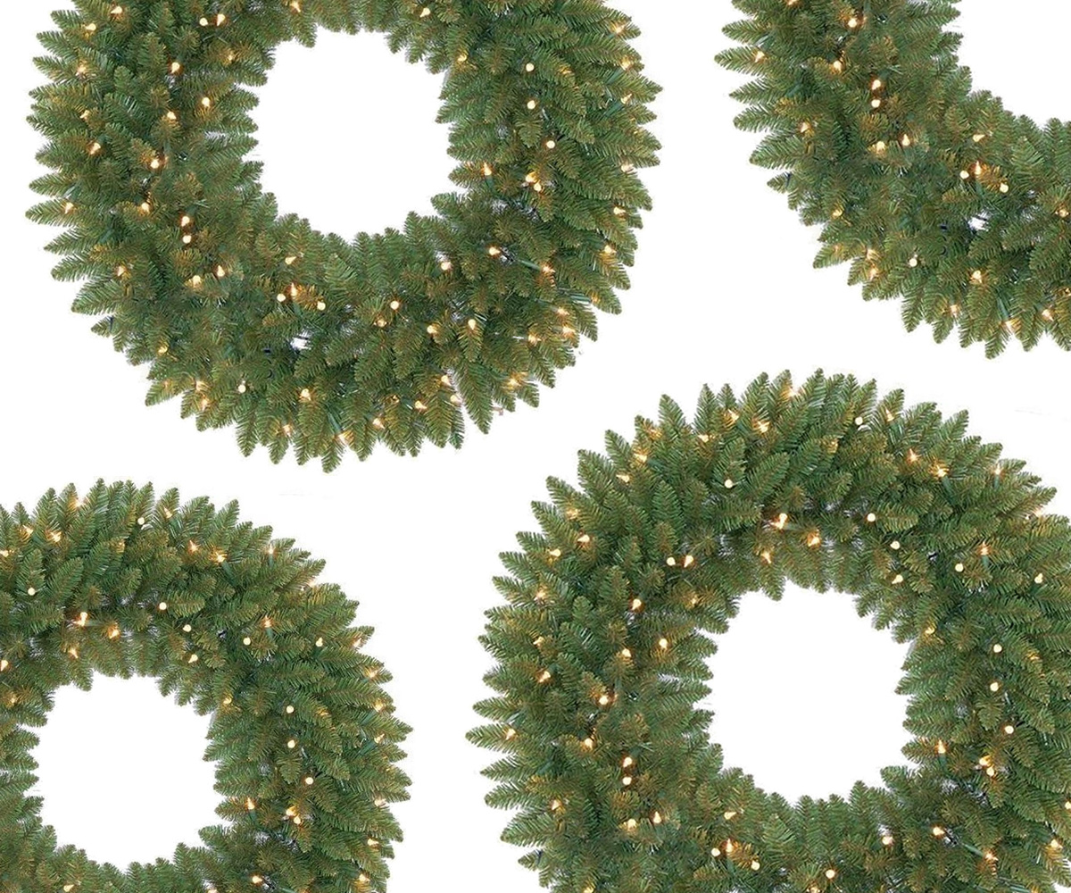 Royal Christmas Kerstkrans Washington Ø90cm | Inclusief LED | Netsnoer Royal Christmas Kerstkrans Washington Ø90cm | Inclusief LED | Netsnoer