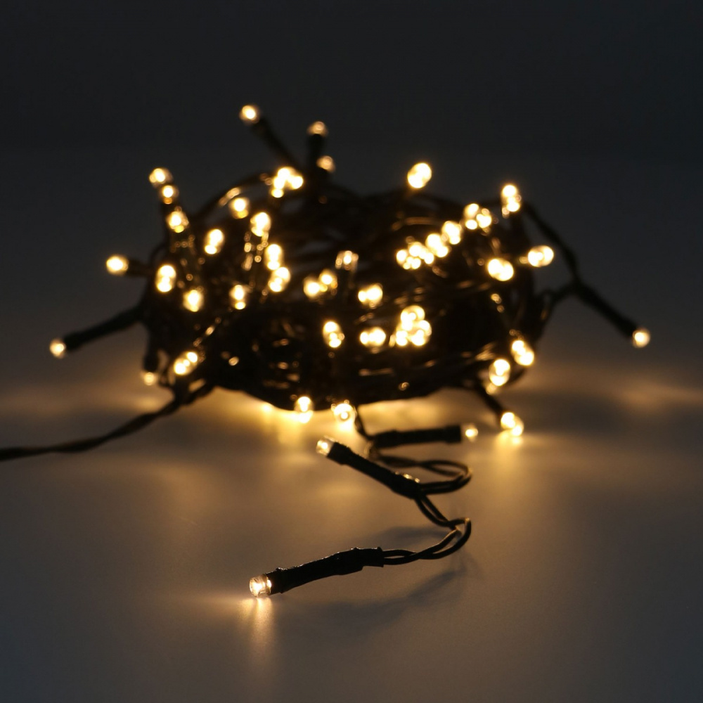 Kerstverlichting 80 LED Extra warm wit 6 meter - Binnen & buiten Kerstverlichting 80 LED Extra warm wit 6 meter - Binnen & buiten