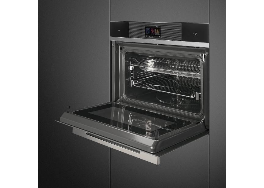 SMEG SF4104WVCPN Stoomoven 41L Zwart inbouw 45 cm A+ SMEG SF4104WVCPN Stoomoven 41L Zwart inbouw 45 cm A+