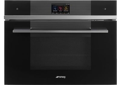SMEG SF4104WVCPN Stoomoven 41L Zwart inbouw 45 cm A+ SF4104WVCPN