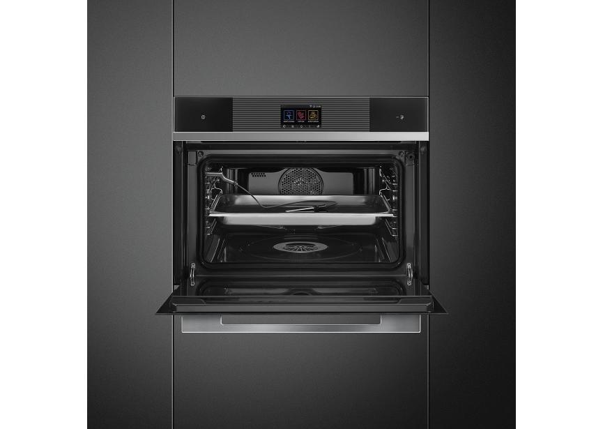 SMEG SF4104WVCPN Stoomoven 41L Zwart inbouw 45 cm A+ SMEG SF4104WVCPN Stoomoven 41L Zwart inbouw 45 cm A+