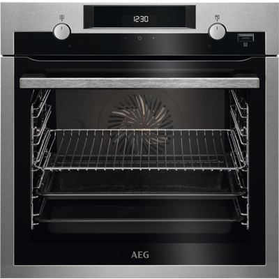 AEG BPS555020M 6000 SteamBake Pyrolytische enkele Oven RVS BPS555020M