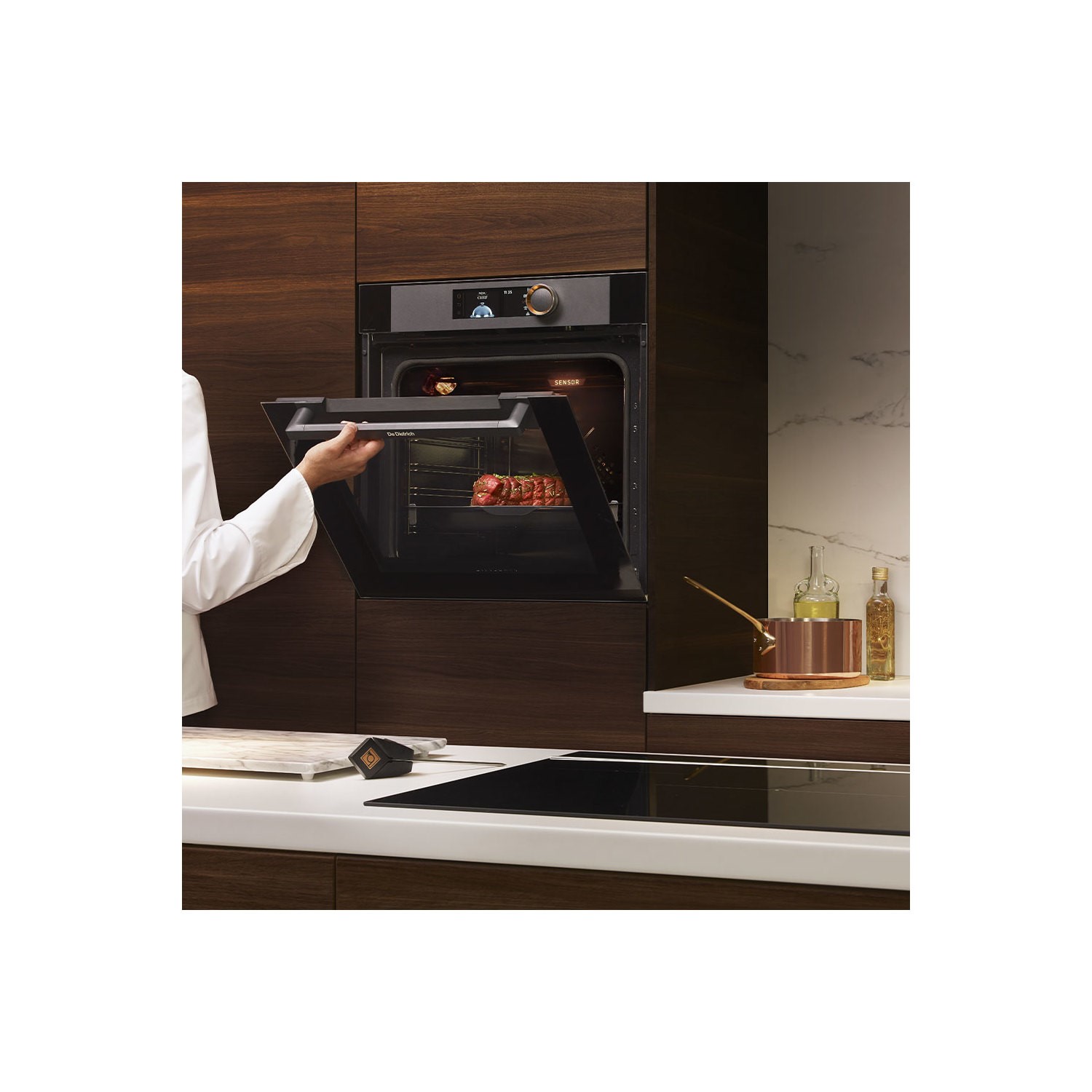 De Dietrich DOP8785X Pyrolytische Oven 60x60 cm A+ RVS De Dietrich DOP8785X Pyrolytische Oven 60x60 cm A+ RVS