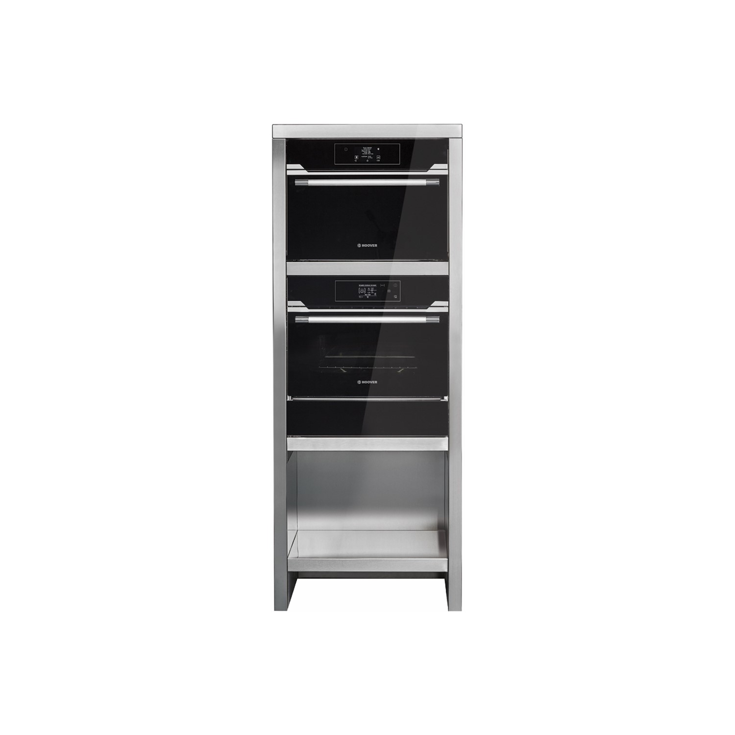 Hoover HSO450SV Inbouwoven 60x45 cm Zwart Single Steam Hoover HSO450SV Inbouwoven 60x45 cm Zwart Single Steam